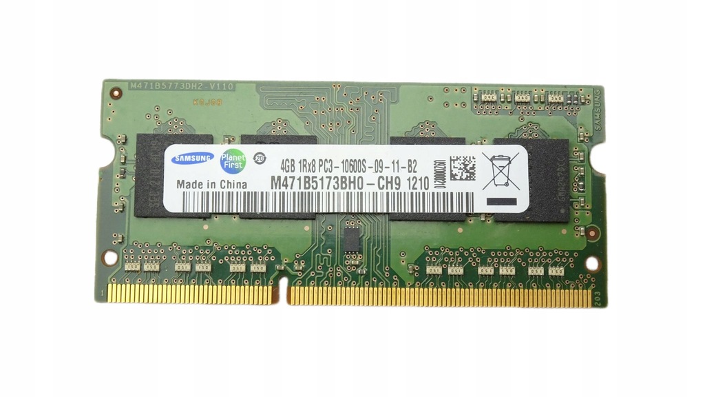 PAMIĘĆ SODIMM DDR3 4GB 1333MHz PC3-10600S