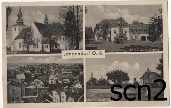 Wielowieś k. Toszek - Langendorf O/S.