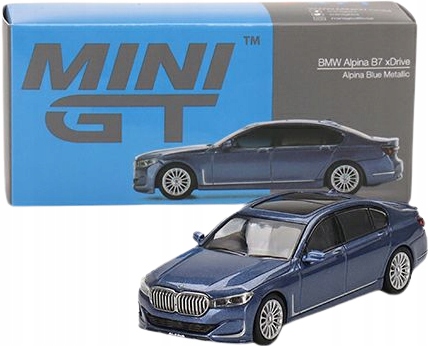 Mini GT BMW Alpina B7 xDrive Alpina Blue Metallic