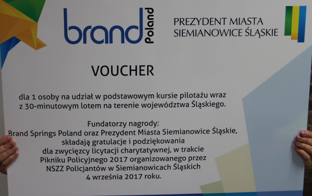 Kurs pilotażu samolotu i przelot nad Śląskiem