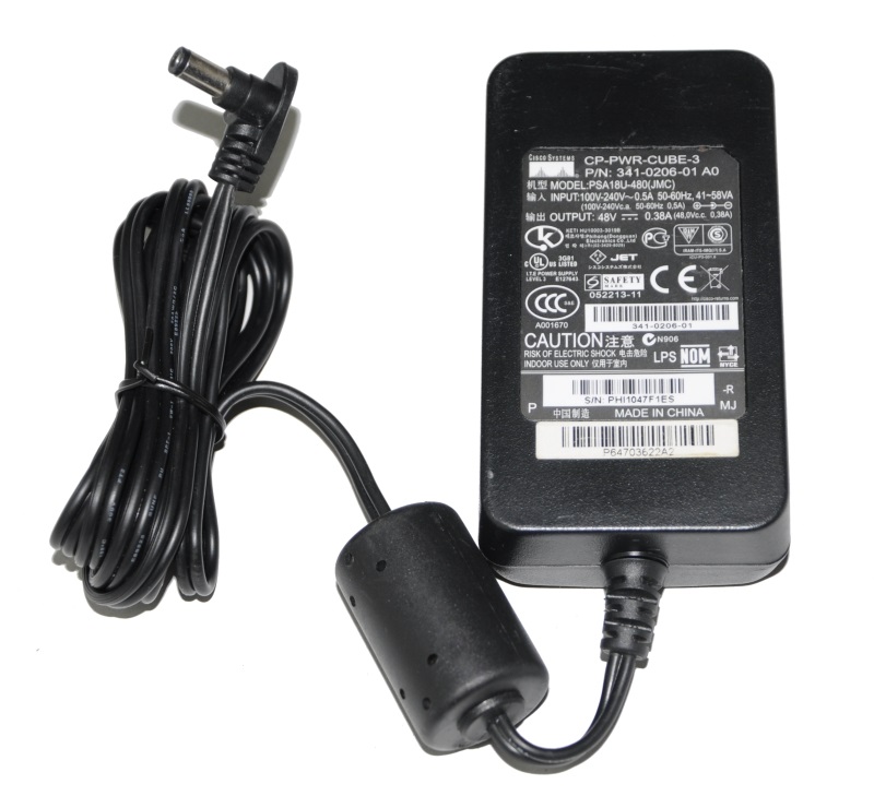 AC Power Adattatore Cisco 7900 VoIP Phone CP PWR CUBE 3 P/N 341 - Foto 10