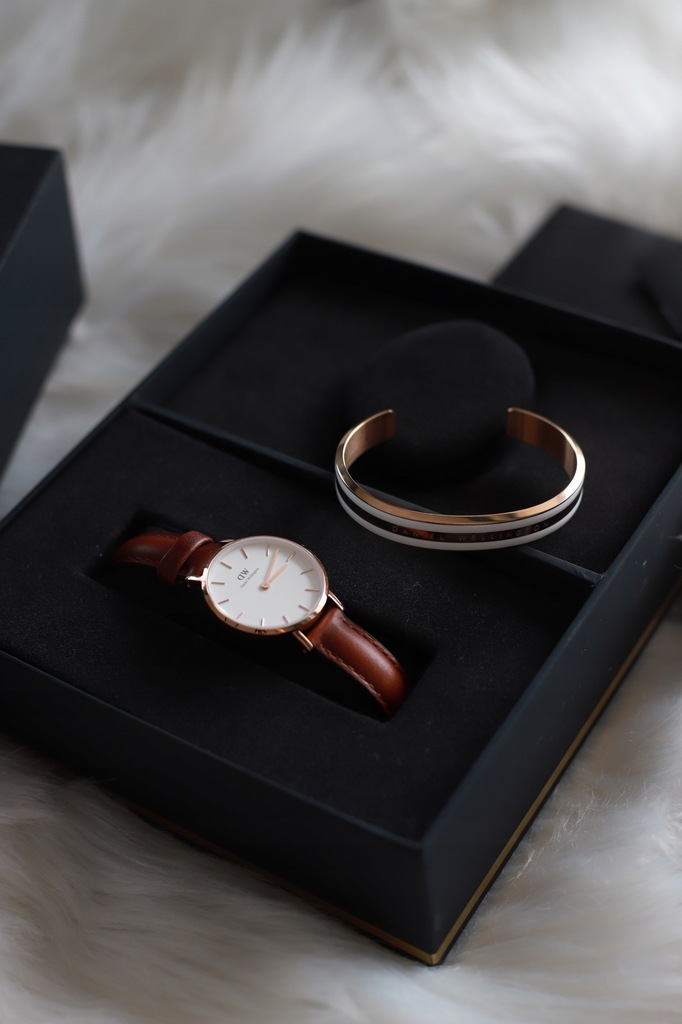 DANIEL WELLINGTON CLASSIC PETITE ST MAWES 28 +CUFF