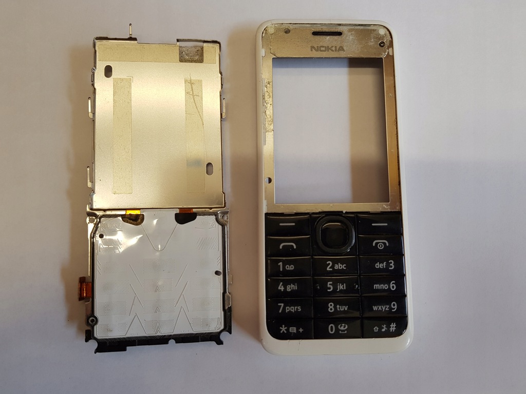 Płytka klawiatury klawisze obudowa Nokia 301 RM840