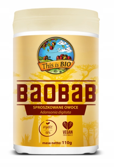 This is BIO - BAOBAB 100% ORGANIC - 110g Proszek