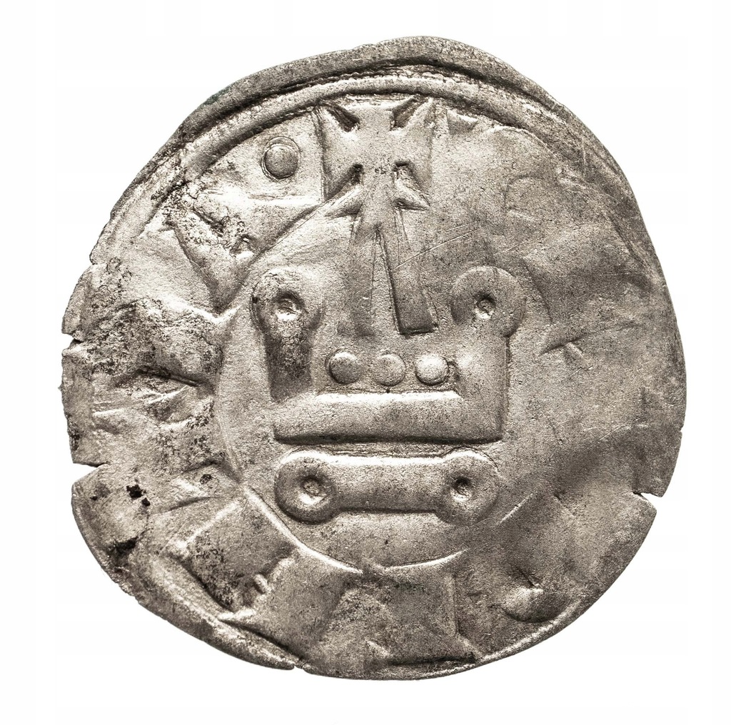 Francja, Krzyżowcy 1289-1297 denar turoński