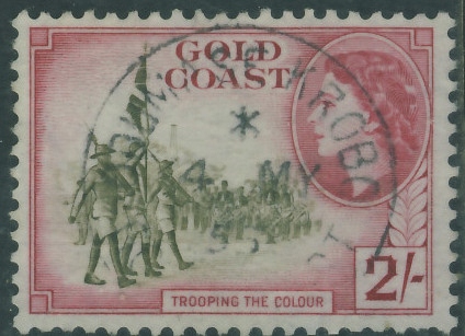 Kolonie ang. Gold Coast 2 sh. - Trooping