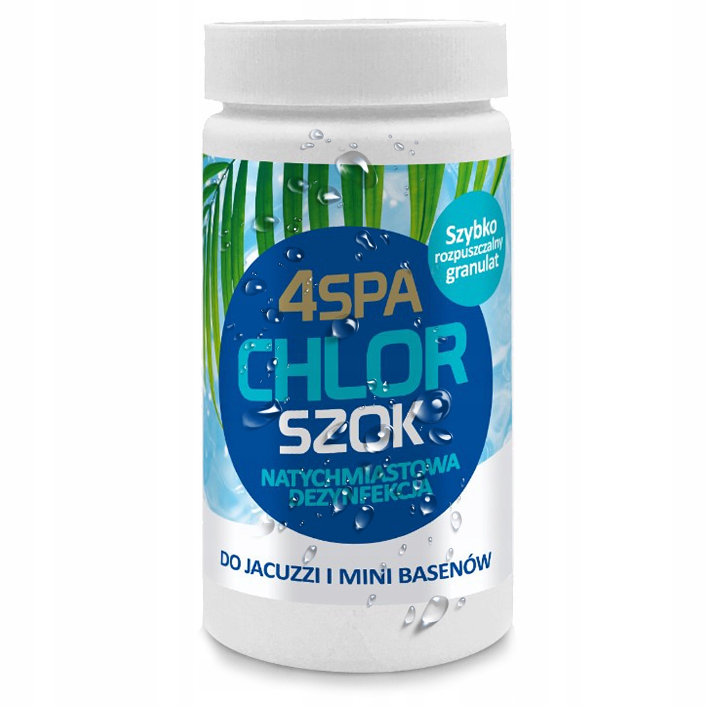 CHLOR SZOK GRANULAT BASENU JACUZZI CHEMIA 1KG