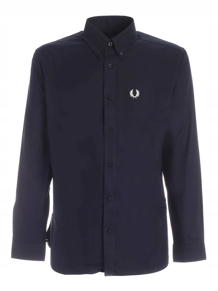 FRED PERRY MĘŻCZYZN NIEBIESKI KOSZULE M INT