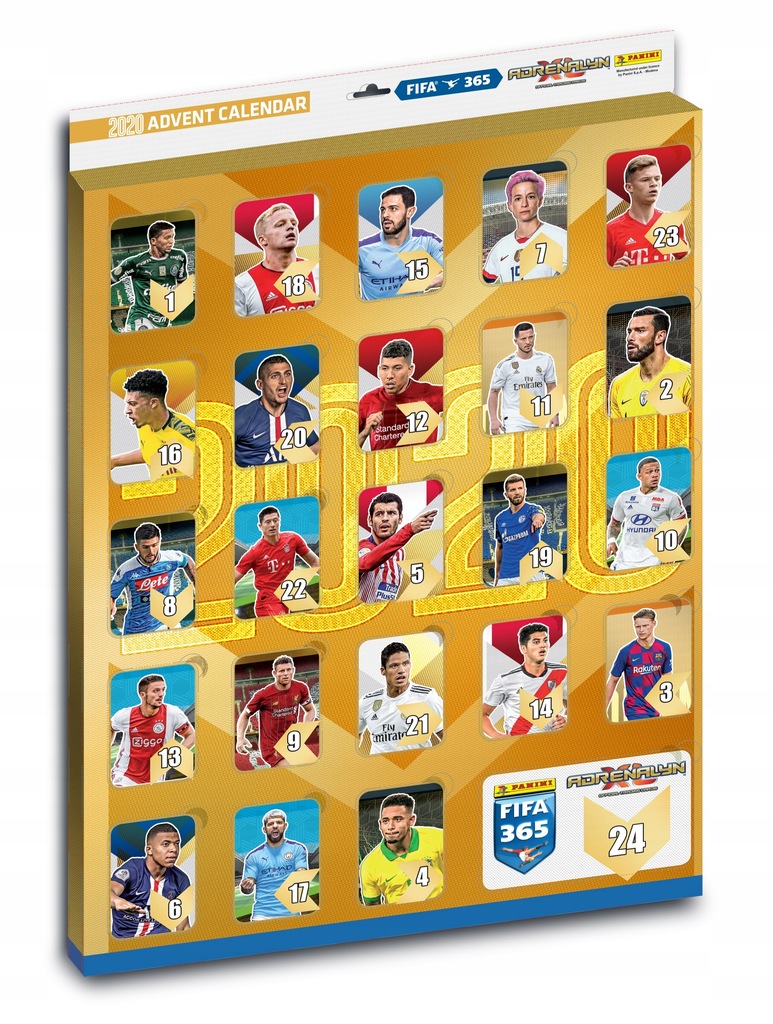 Купить ADVENT CALENDAR 2020 FIFA 365 SACHETS LIMITED: отзывы, фото, характеристики в интерне-магазине Aredi.ru