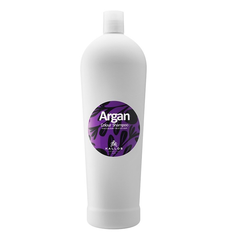 Kallos Argan Colour Shampoo szampon arganowy do włosów farbowanych 1000ml (