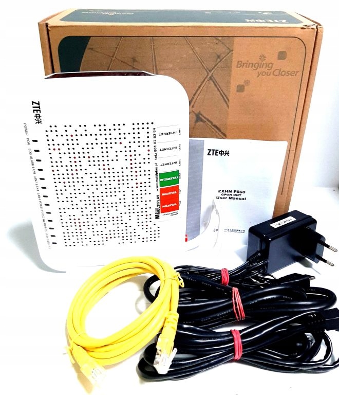 taquanani ZTE ONU ZXHN F660 (GPON) V3 :: WISP.PL Dystrybutor sprzętu
