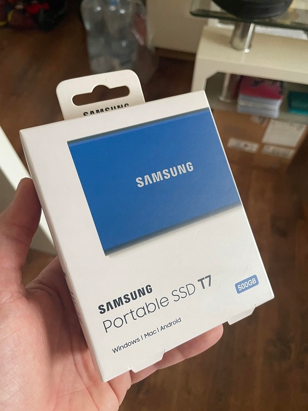 Dysk zewnętrzny SSD Samsung T7 500GB