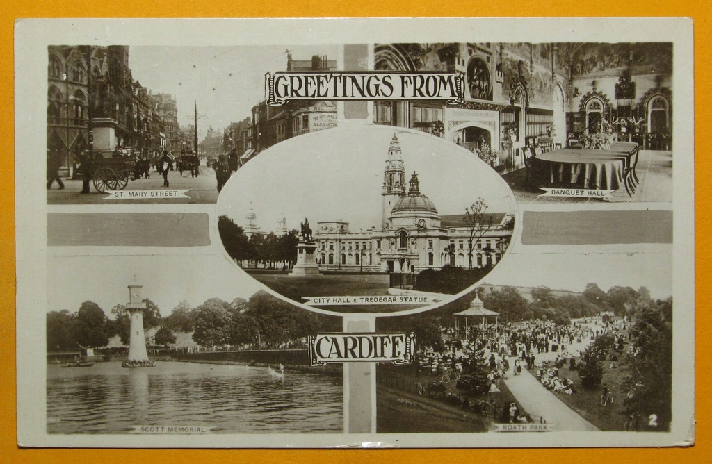 252832, Wlk. Brytania, Cardiff, obieg 1919