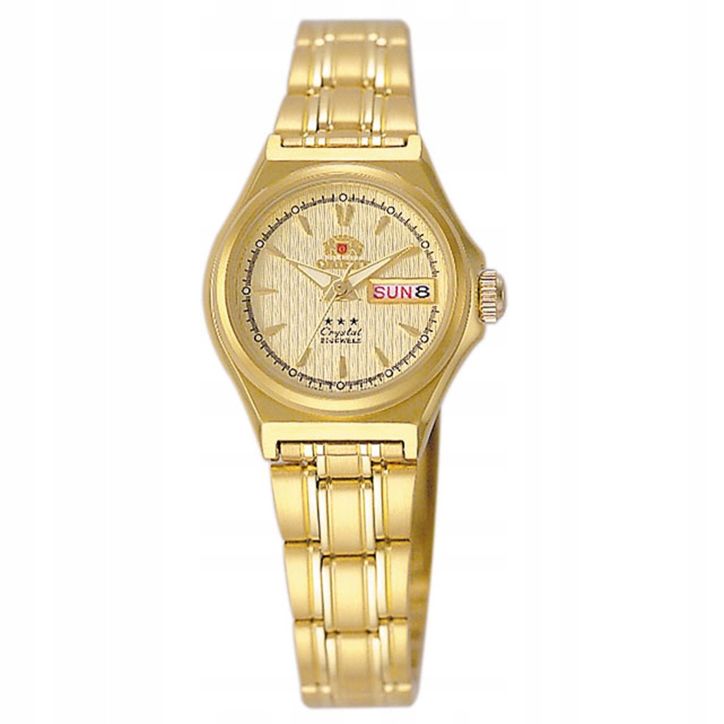 Zegarek damski Orient FNQ1S002C9 Złoty Automatic