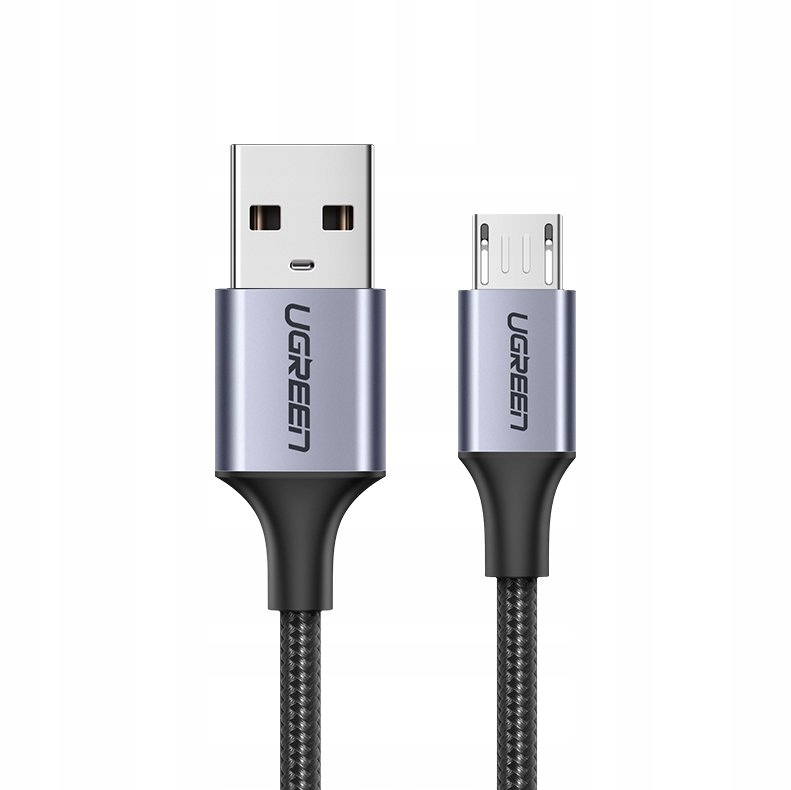 Ugreen kabel przewód USB - micro USB 0,5m szary