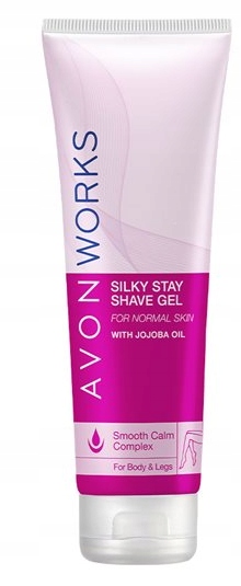 Avon Works żel do golenia nawilżająco-wygładzający