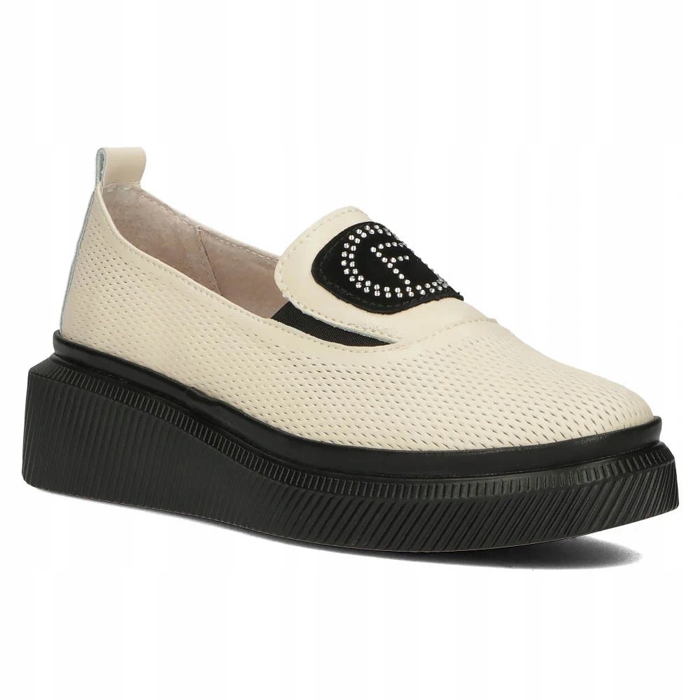 Buty damskie półbuty na platformie wygodne wsuwane Filippo r.40