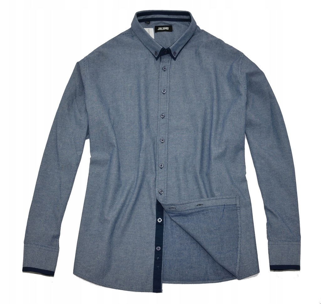 MM 398 JACAMO_TRENDY ORDERLY DOTS SHIRT_XXXXL