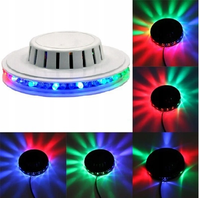 LAMPA DYSKOTEKOWA DISCO PROJEKTOR LED RGB UFO L45