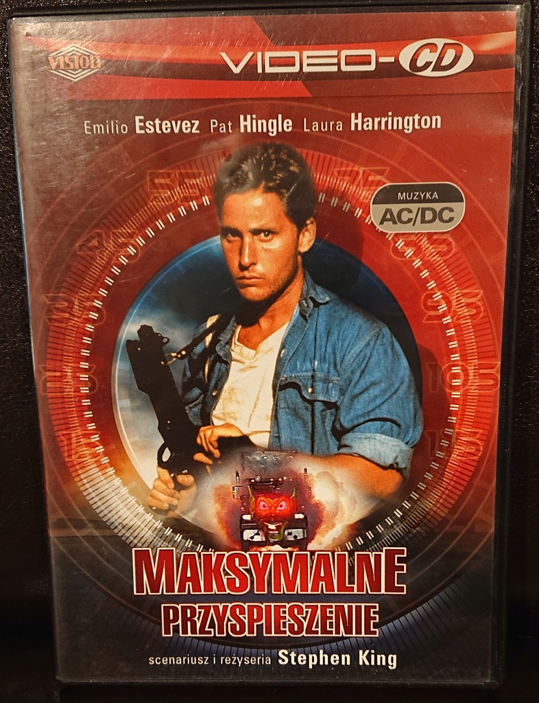 MAKSYMALNE PRZYSPIESZENIE STEPHEN KING VCD