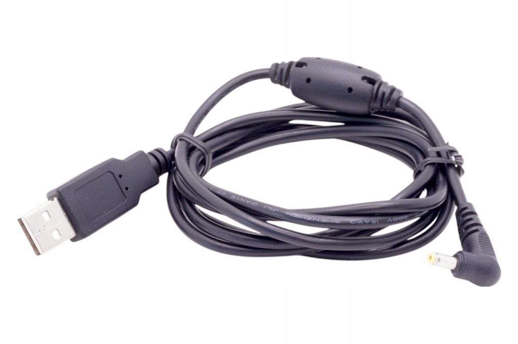 Kabel USB-A - wtyk DC 3.5/1mm 1,4m