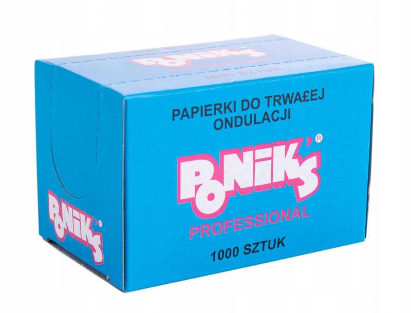 PAPIERKI DO TRWAŁEJ ONDULACJI 1000SZT