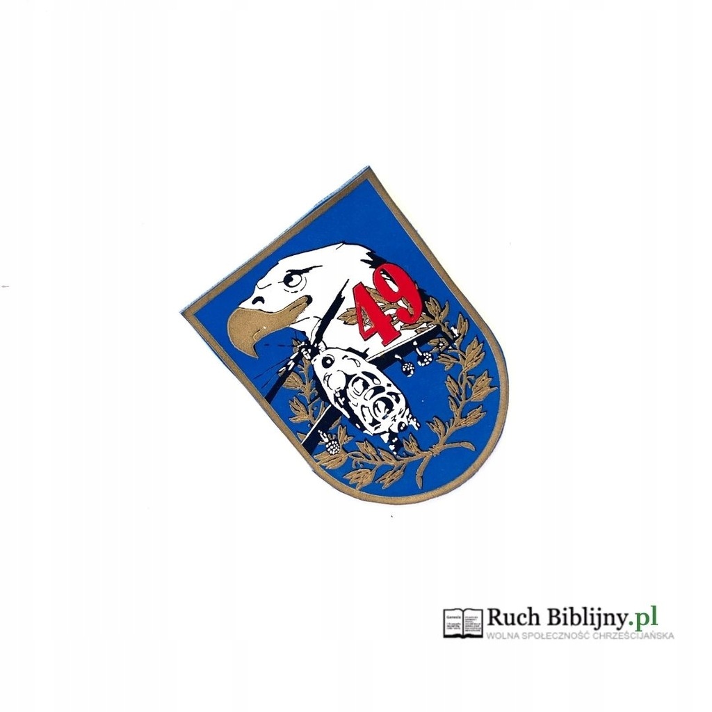 Naszywka 49 Pułk Śmigłowców Bojowych WP 49 PŚB