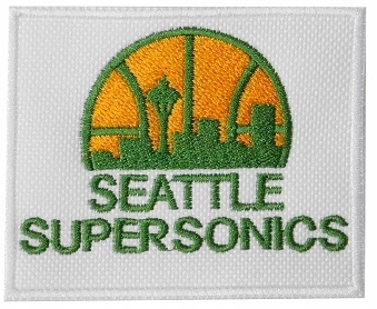 Naszywka Seattle Supersonics Naszywki NBA TERMO