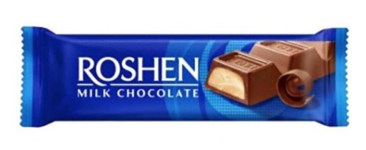 .Roshen Milk Chocolate & Creme Brulee
