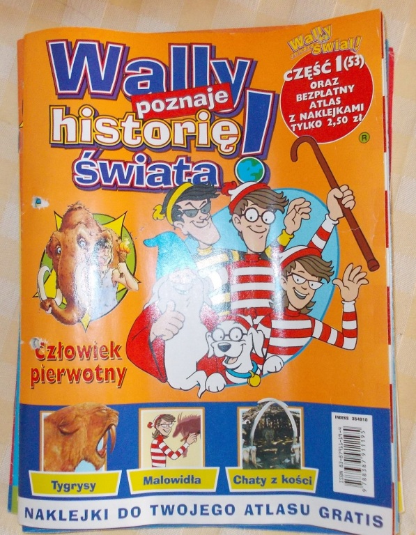 Wally poznaje historię świata 1/53 człowiek pierwo