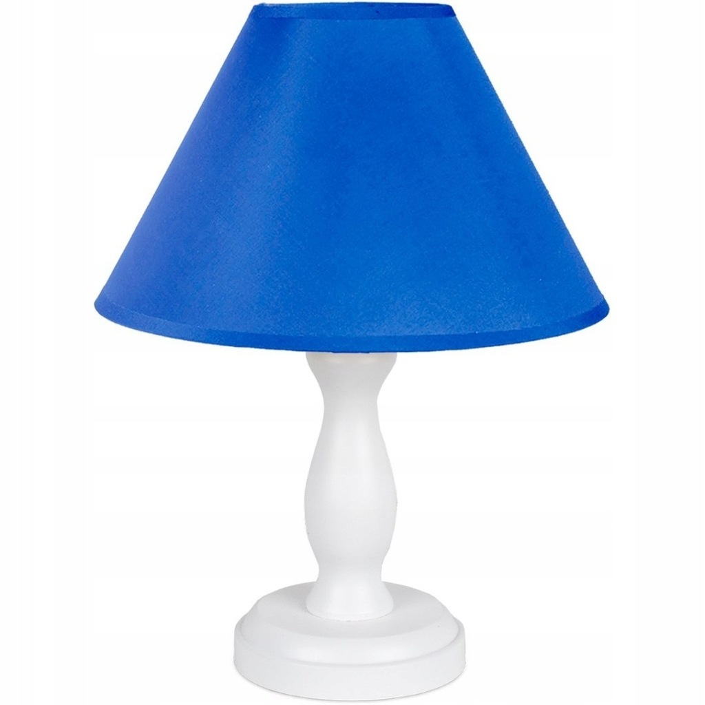 Lampka biurkowa Lura niebieski biały