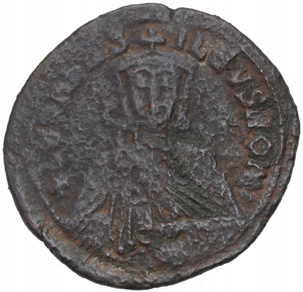 Bizancjum. Leon VI (866-912). Follis, Konstantynopol