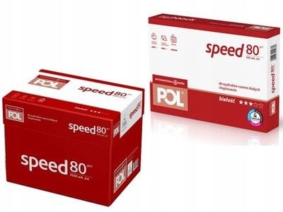 PAPIER KSERO POLSPEED A4 80G POL SPEED 500 ARKUSZY