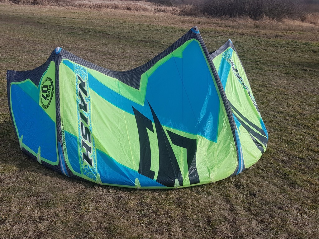 Naish Pivot 7m komplet z plecakiem i kartonem.