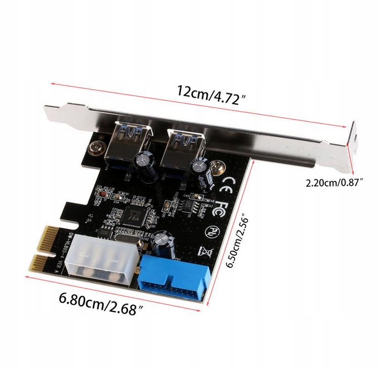 Купить Контроллер PCI-EX4 USB 3.0 19-контактный Molex 4-контактный GDN: отзывы, фото, характеристики в интерне-магазине Aredi.ru