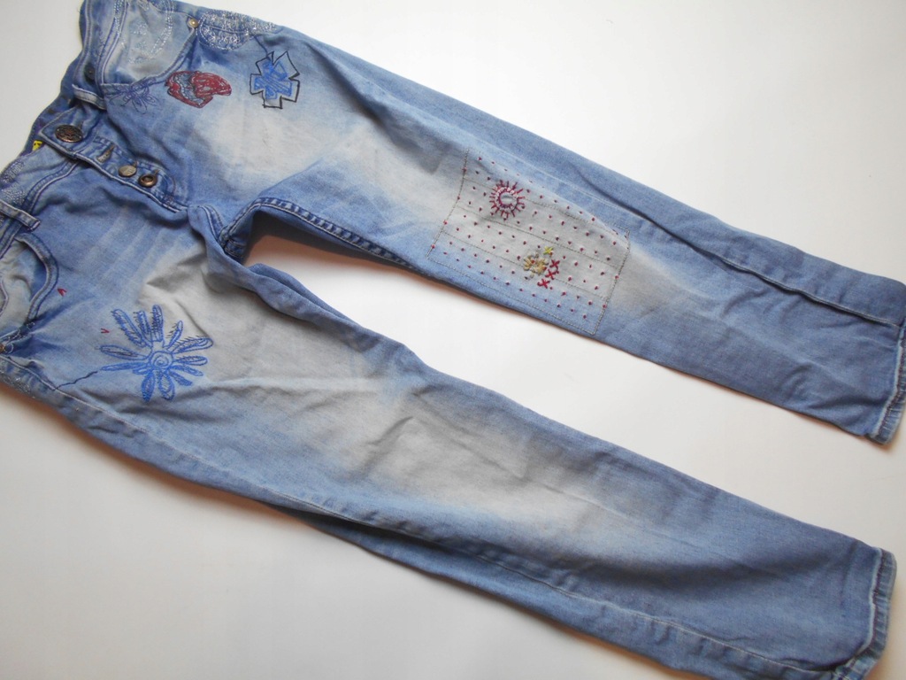 DESIGUAL jeansy proste r.30