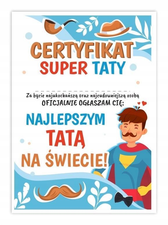 CERTYFIKAT A4 SUPER TATY 10SZT, LEARNHOW