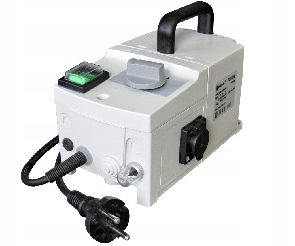 Transformator do cięcia styropianu PCS250 z regul