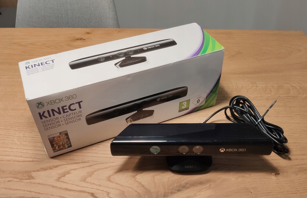 Sensor ruchu Kinect Microsoft Xbox 360