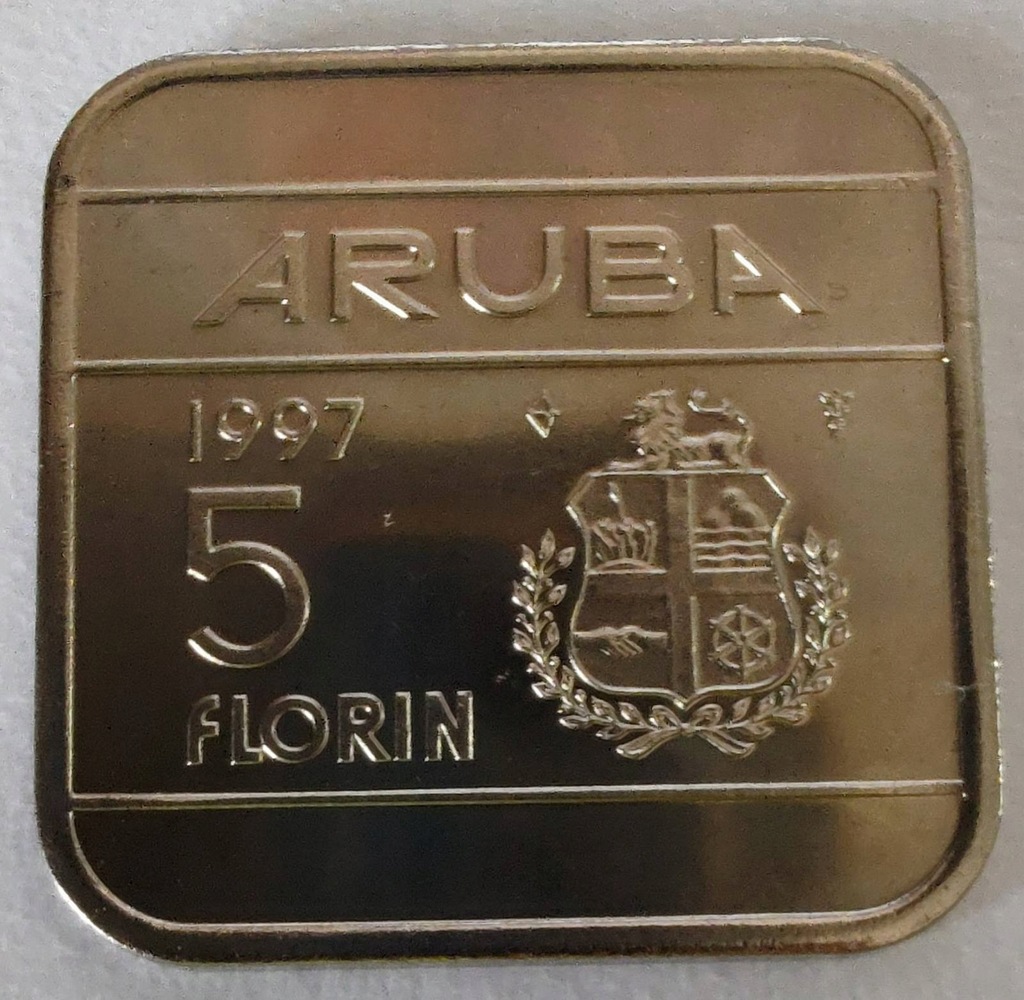 1024c - Aruba 5 florenów, 1997