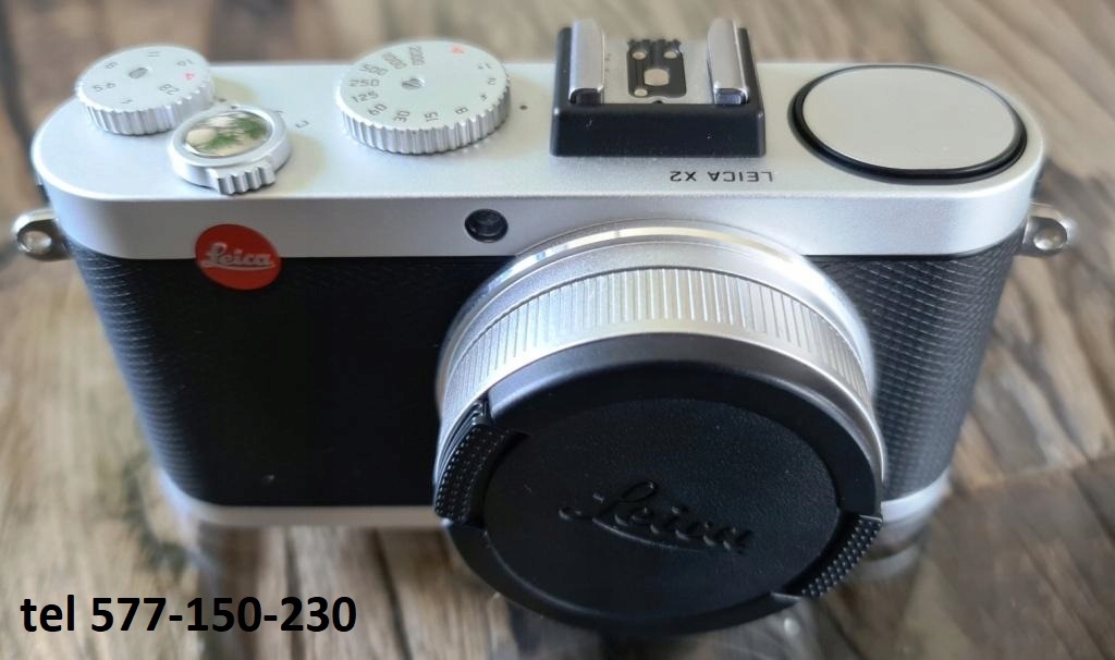 Leica X2 Srebna plus Leica Visoflex EVF 2
