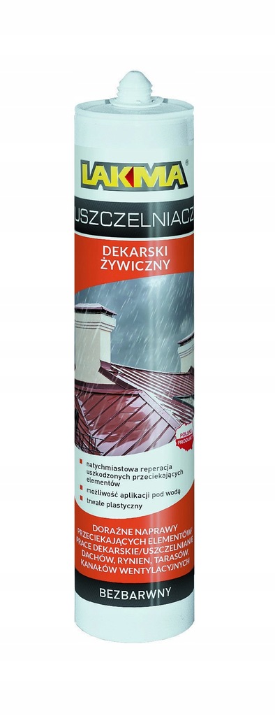 Uszczelniacz dekarski Lakma grafitowy 300ml