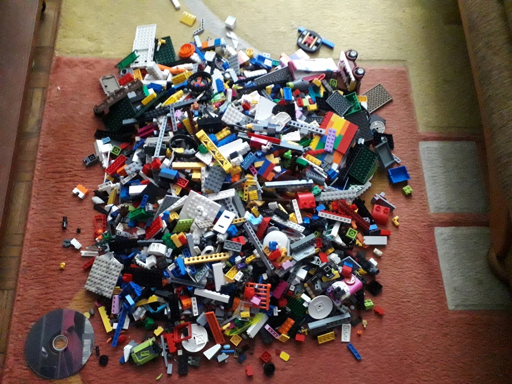 KLOCKI LEGO MIX OK 5KG
