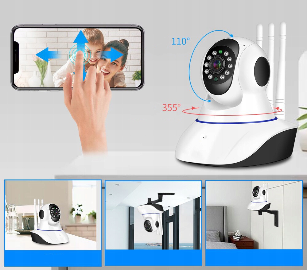 Купить ЭЛЕКТРОННАЯ НЯНЯ 2MP WIFI HD PTZ-КАМЕРА: отзывы, фото, характеристики в интерне-магазине Aredi.ru