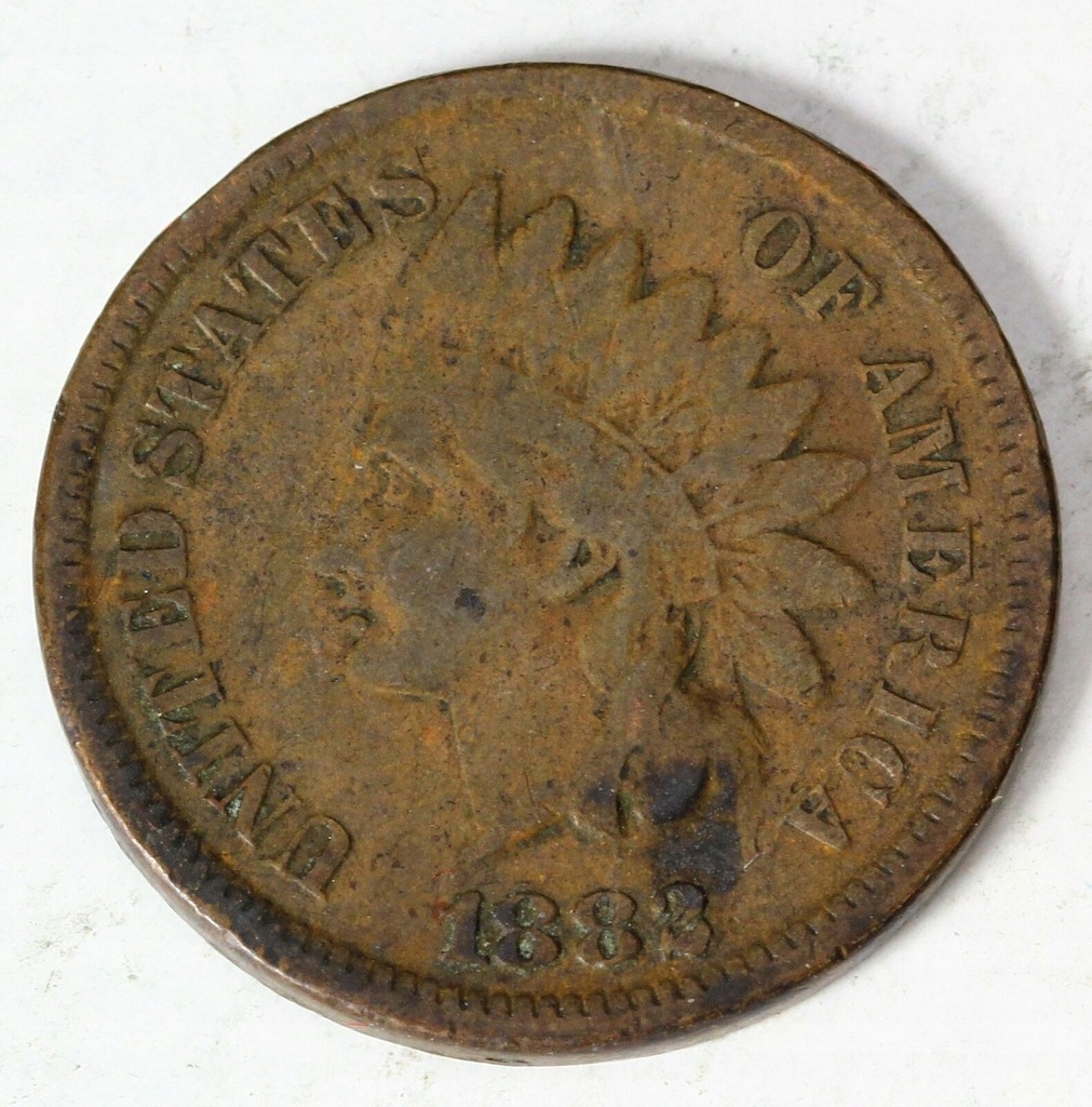 USA 1 Cent Indianin 1882r.