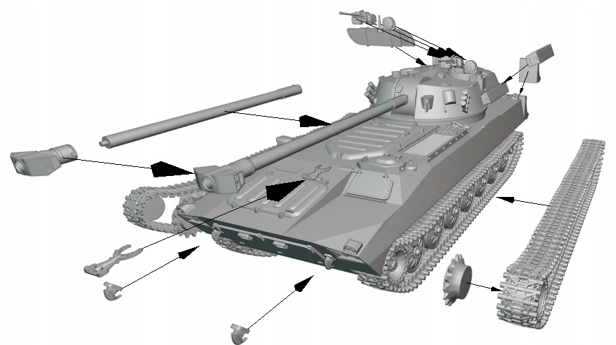 Купить 2S34 Chosta 1/72 R72043 МИНИАТЮРНЫЙ КРАСНЫЙ ТАНК: отзывы, фото, характеристики в интерне-магазине Aredi.ru