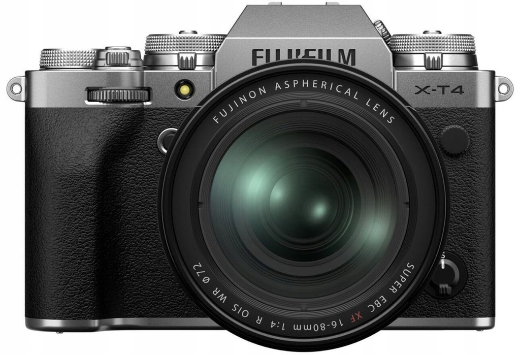 Aparat Fujifilm X-T4 srebrny + 16-80