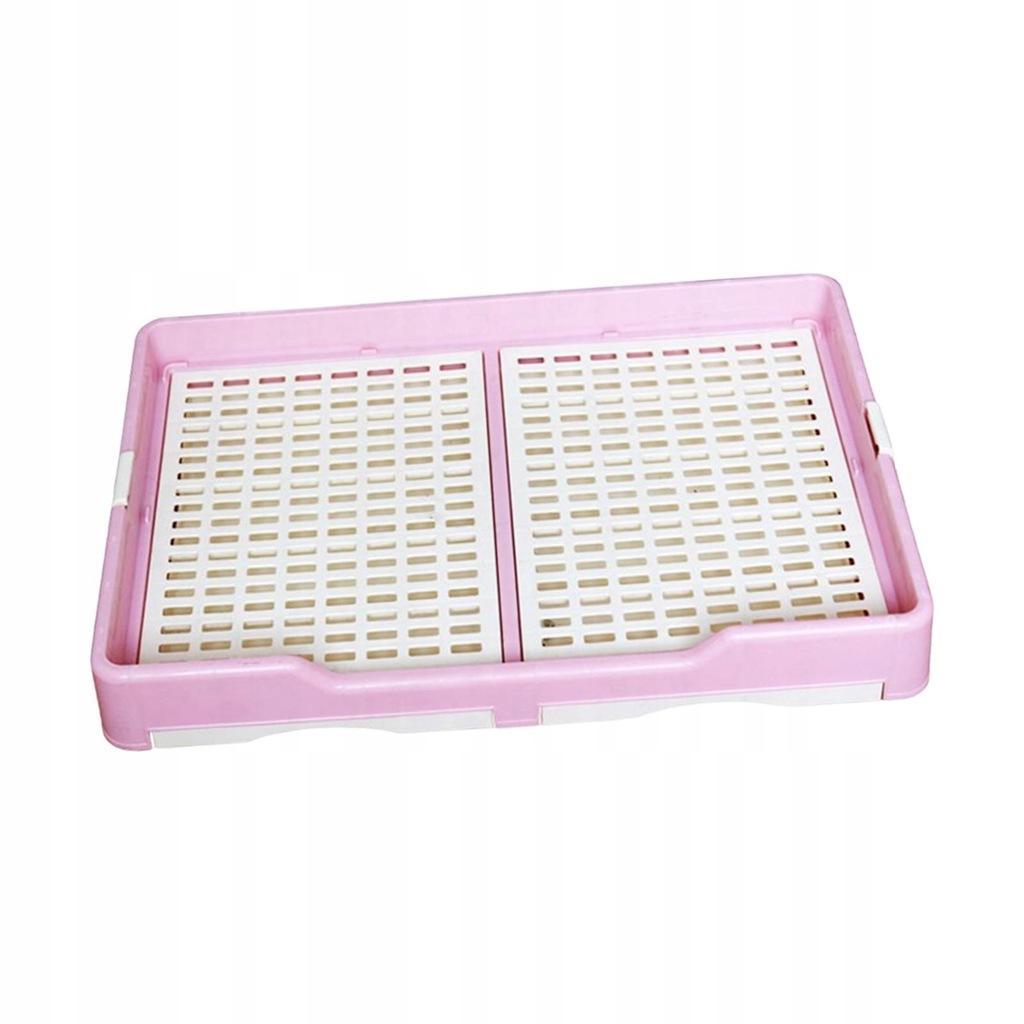 Indoor Pet Training Toilet Tray Puppy Pee M Pink