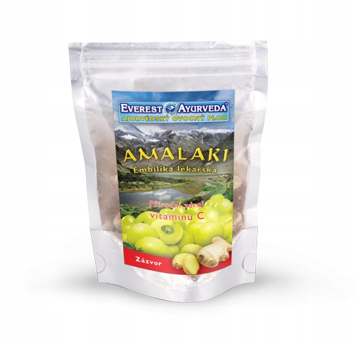 Owoc Amalaki z Imbirem 100g Everest Ayurveda