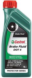 CASTROL BRAKE FLUID DOT 4 J1704 ISO 4925 1L